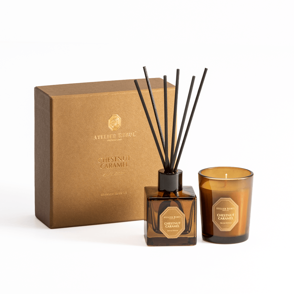 Chestnut Caramel Miniature Home Geschenkset - Special Edition - Atelier Rebul