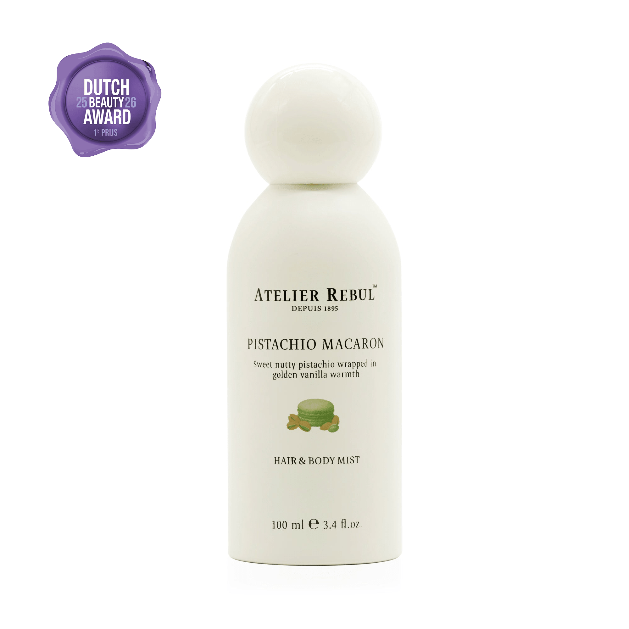 Pistachio Macaron Hair & Body Mist 100ml - Atelier Rebul
