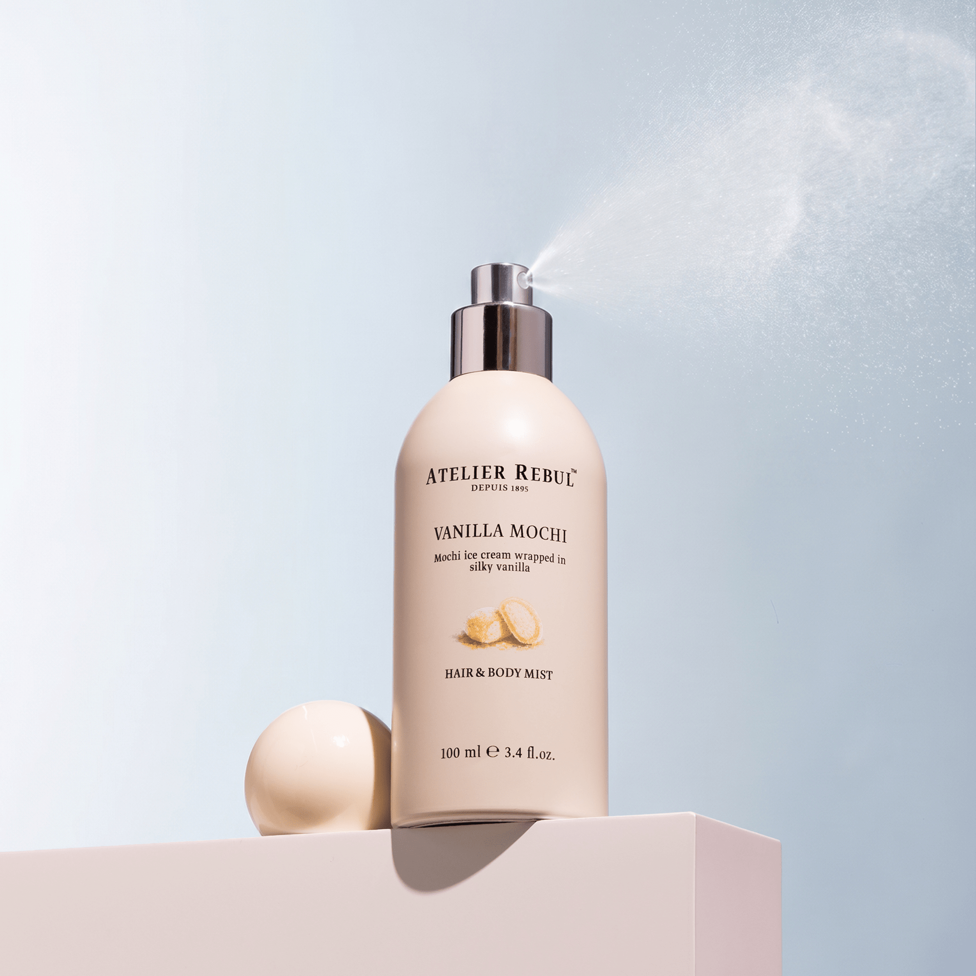 Vanilla Mochi Hair & Body Mist 100ml - Atelier Rebul