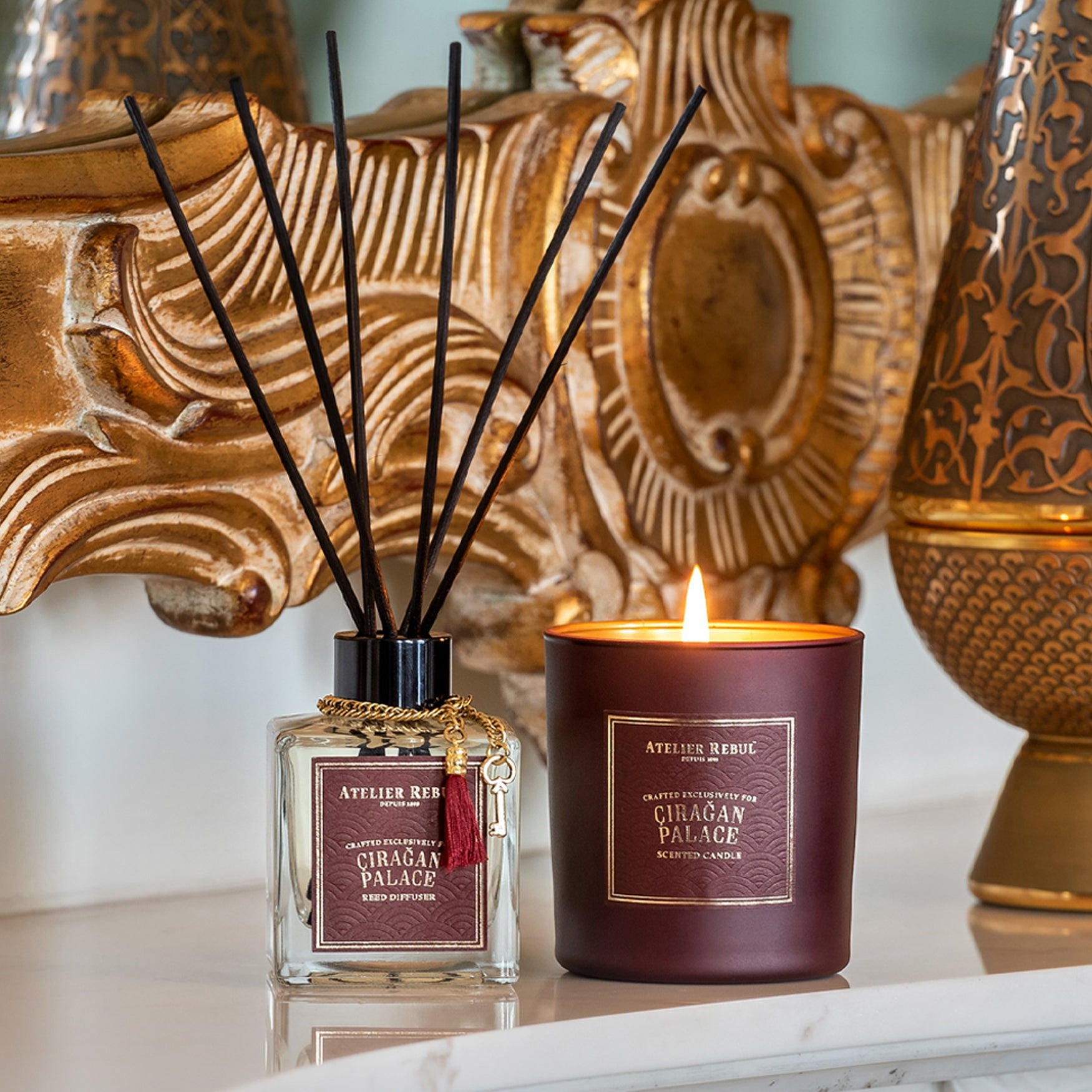 Ciragan Palace Geurstokjes 120ml - Atelier Rebul