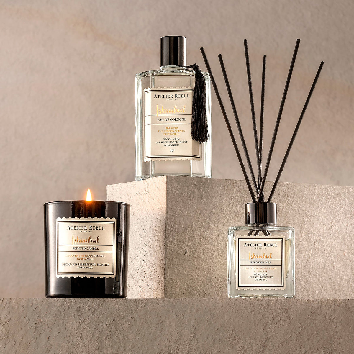 Istanbul Geurstokjes 120ml - Atelier Rebul