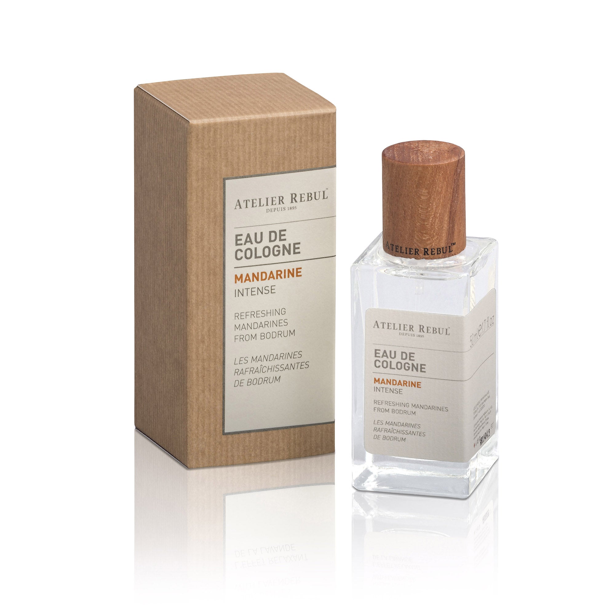 Mandarijn Eau de Cologne 50ml - Atelier Rebul