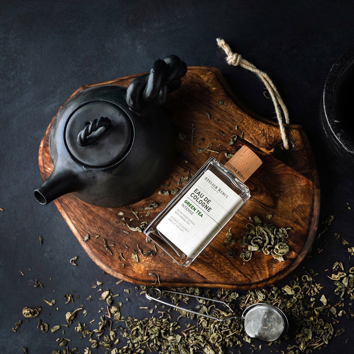 Groene Thee Eau de Cologne 200ml - Atelier Rebul