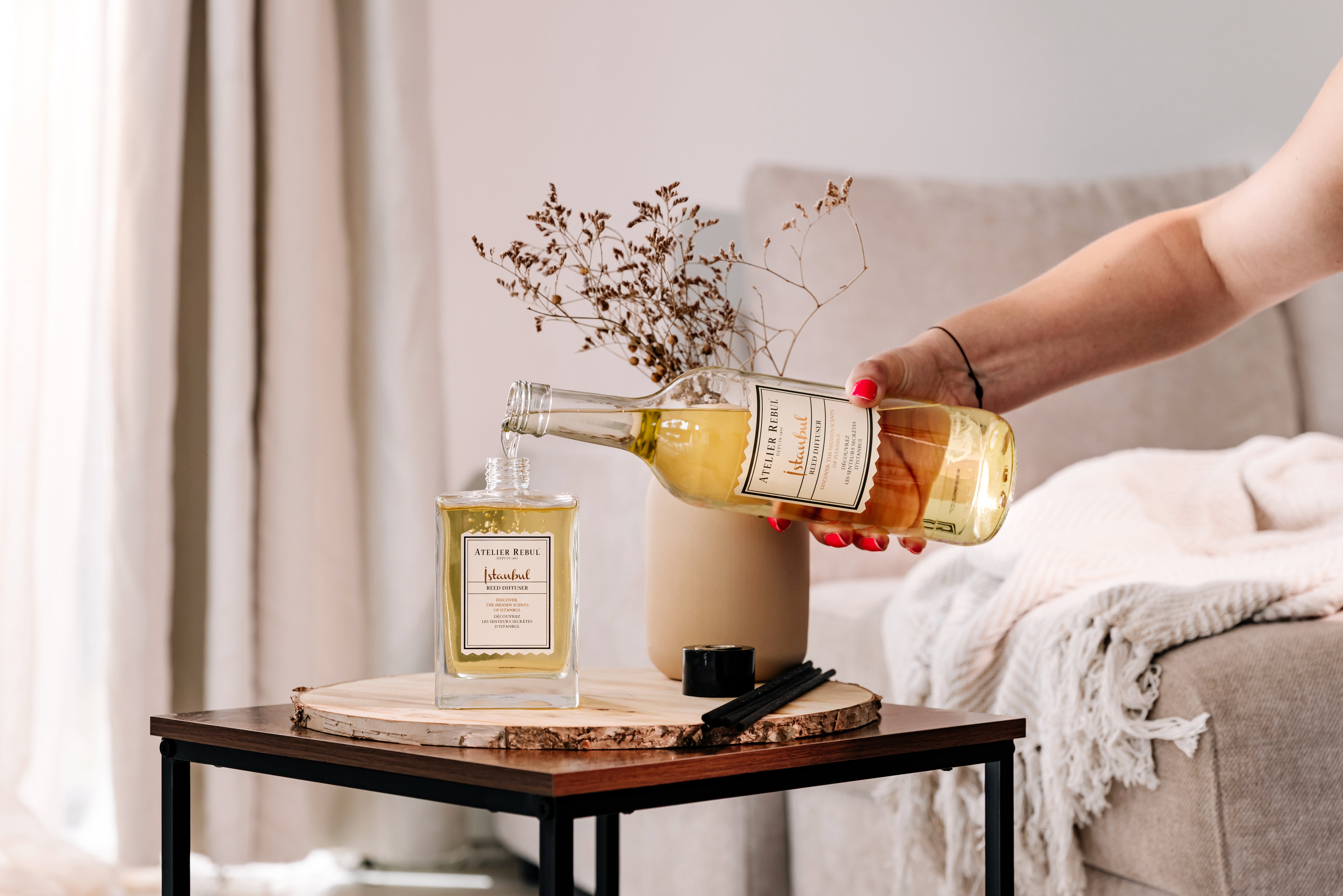 Istanbul hervulbare geurstokjes Atelier Rebul
