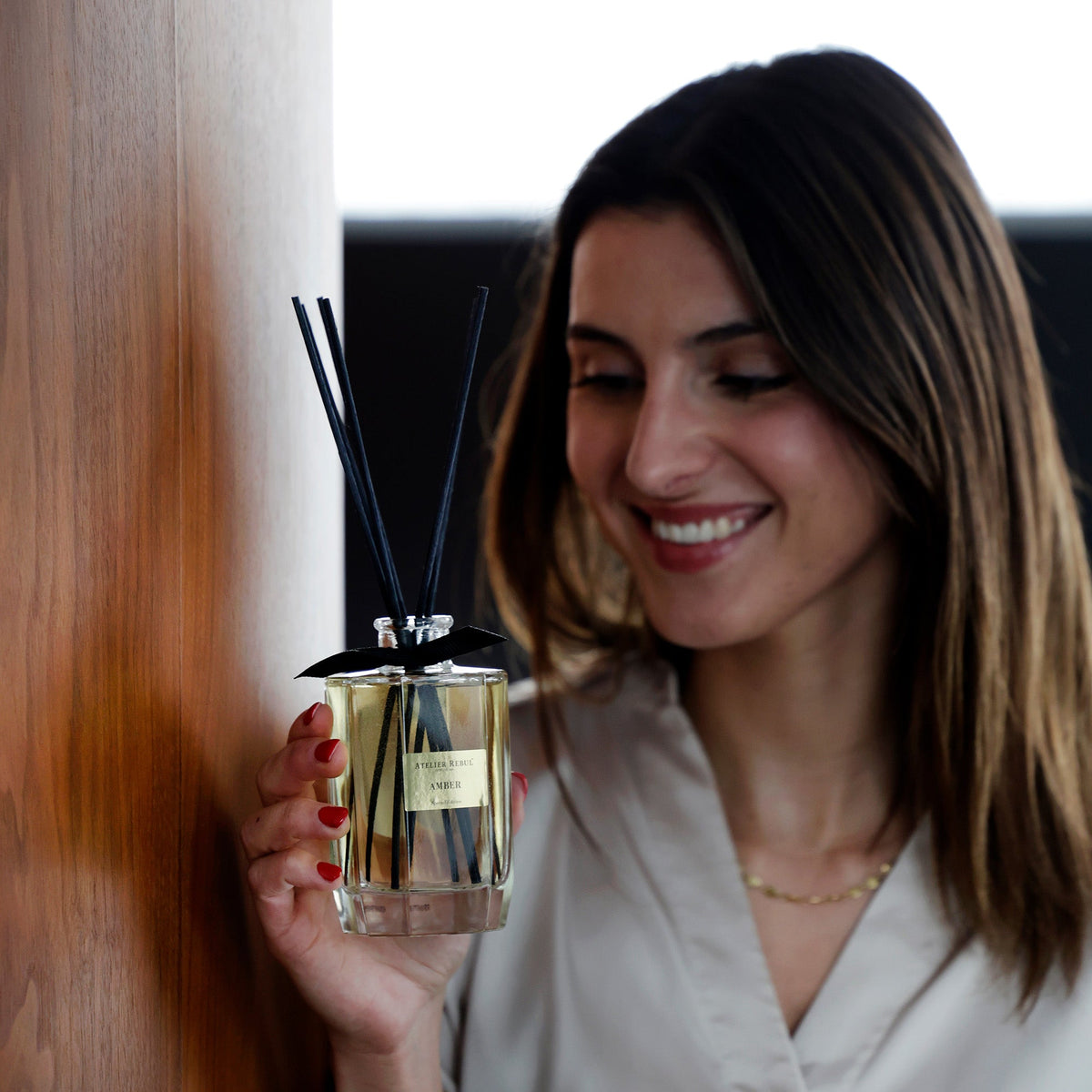 Amber Geurstokjes 200ml - Atelier Rebul