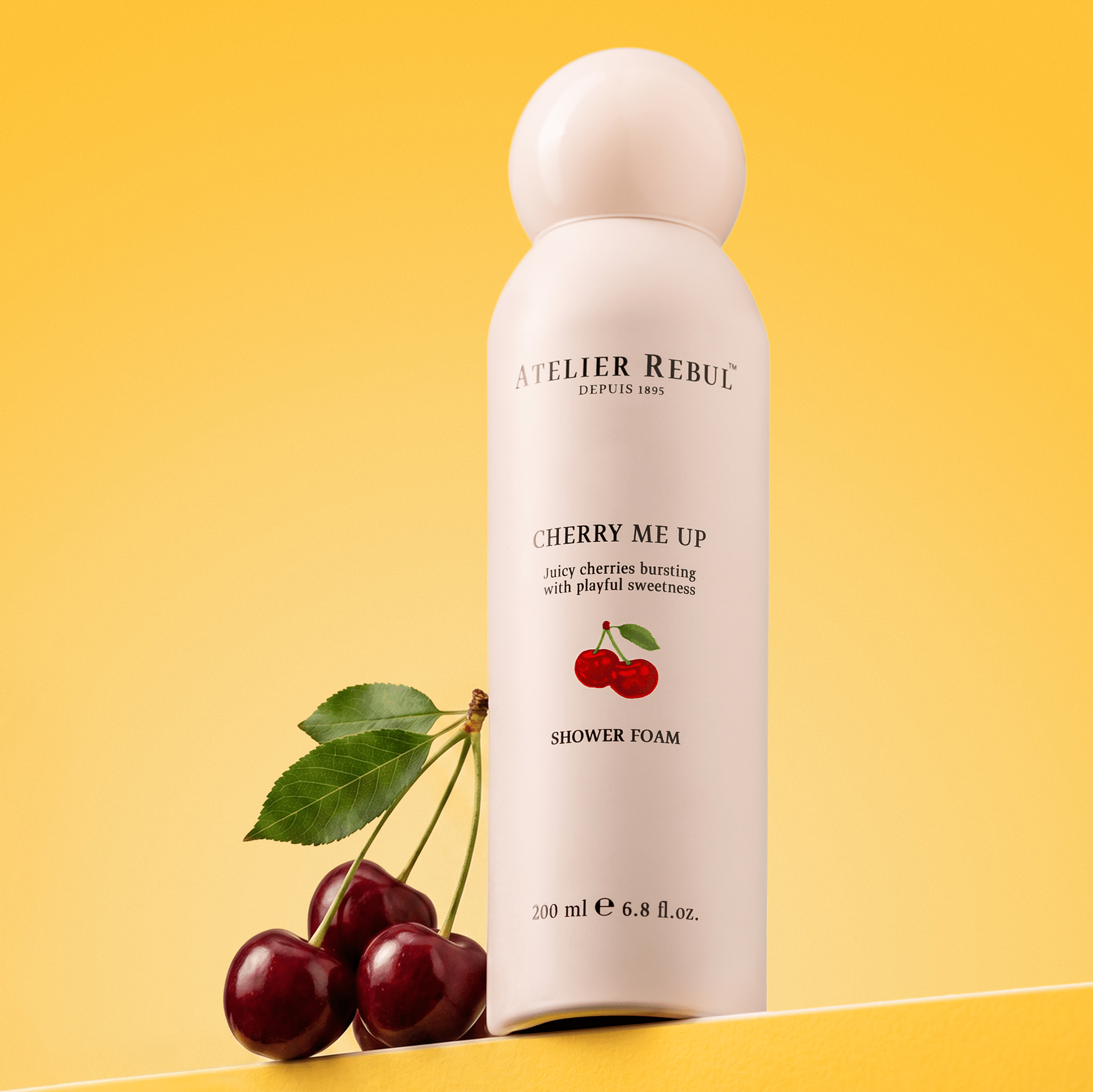 Cherry Me Up Shower Foam 200ml - Atelier Rebul