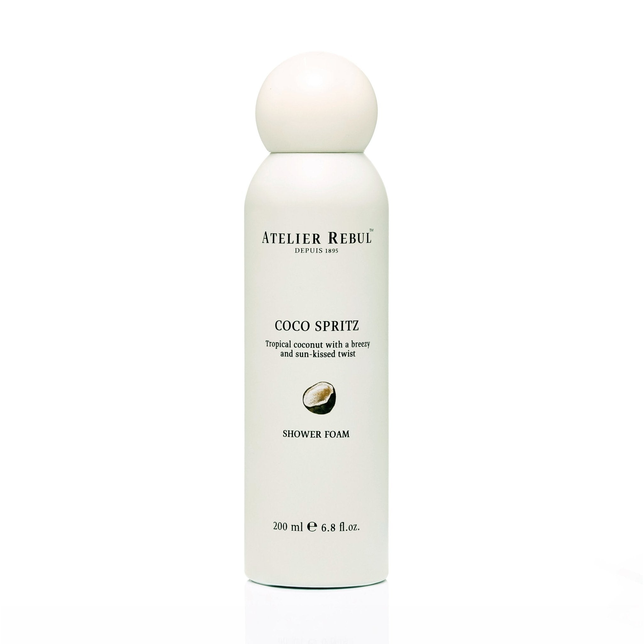 Coco Spritz Shower Foam 200ml - Atelier Rebul
