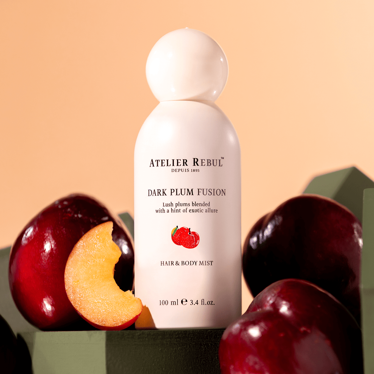 Dark Plum Fusion Hair & Body Mist 100ml - Atelier Rebul