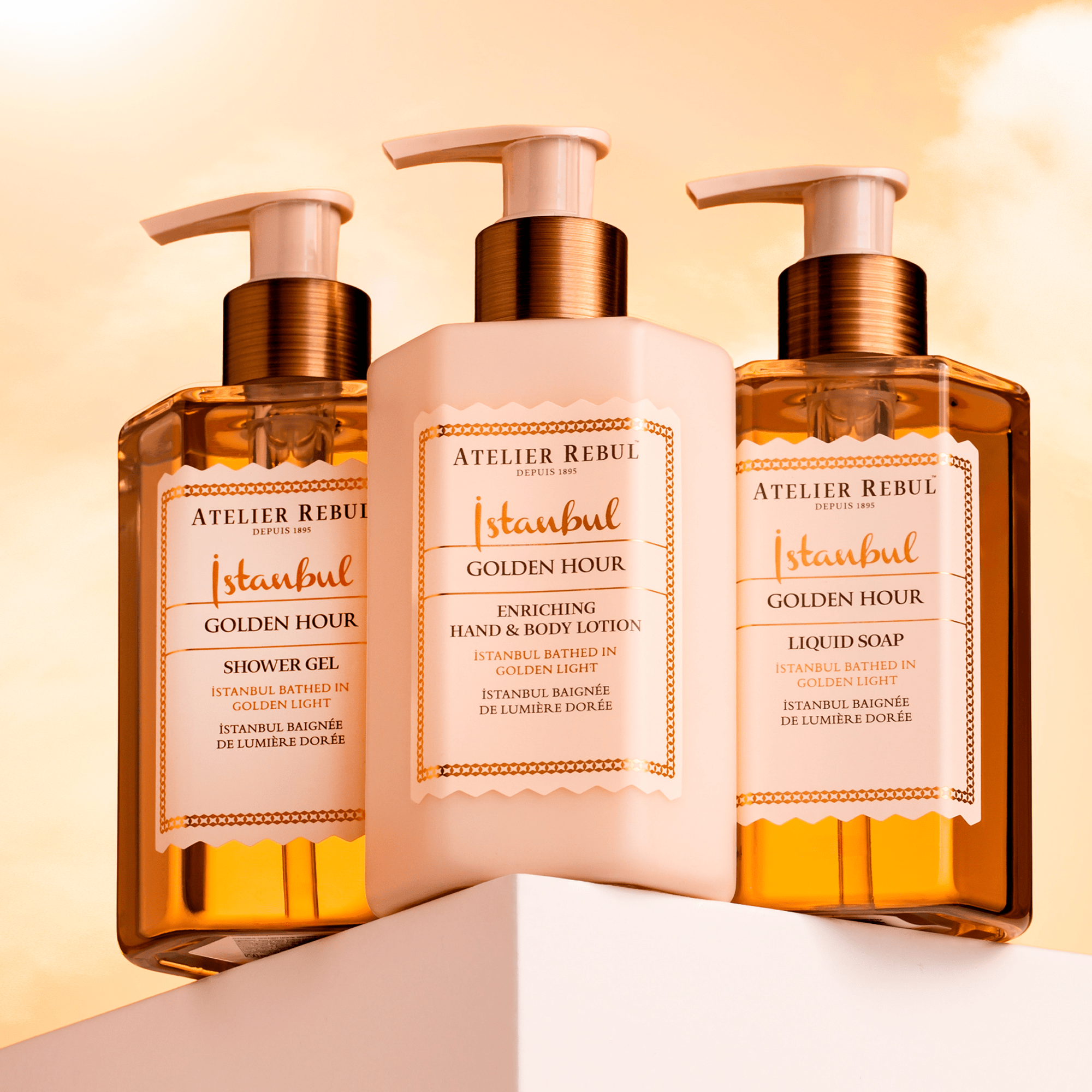 Istanbul Golden Hour Hand & Bodylotion 250ml - Atelier Rebul