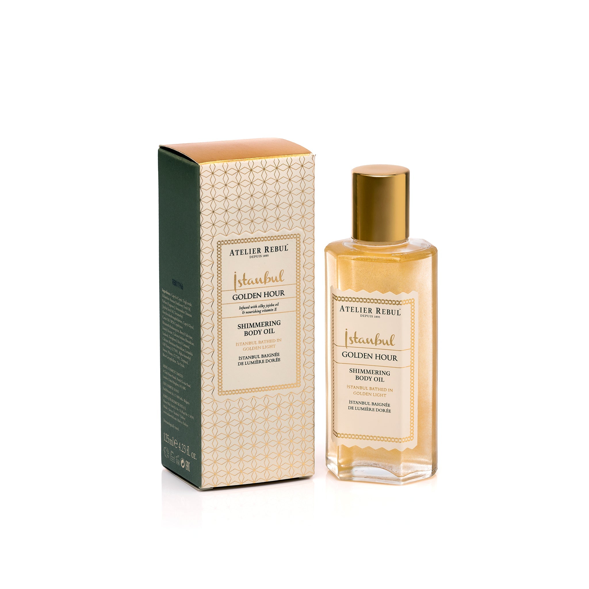Istanbul Golden Hour Shimmering Body Oil 125ml - Atelier Rebul