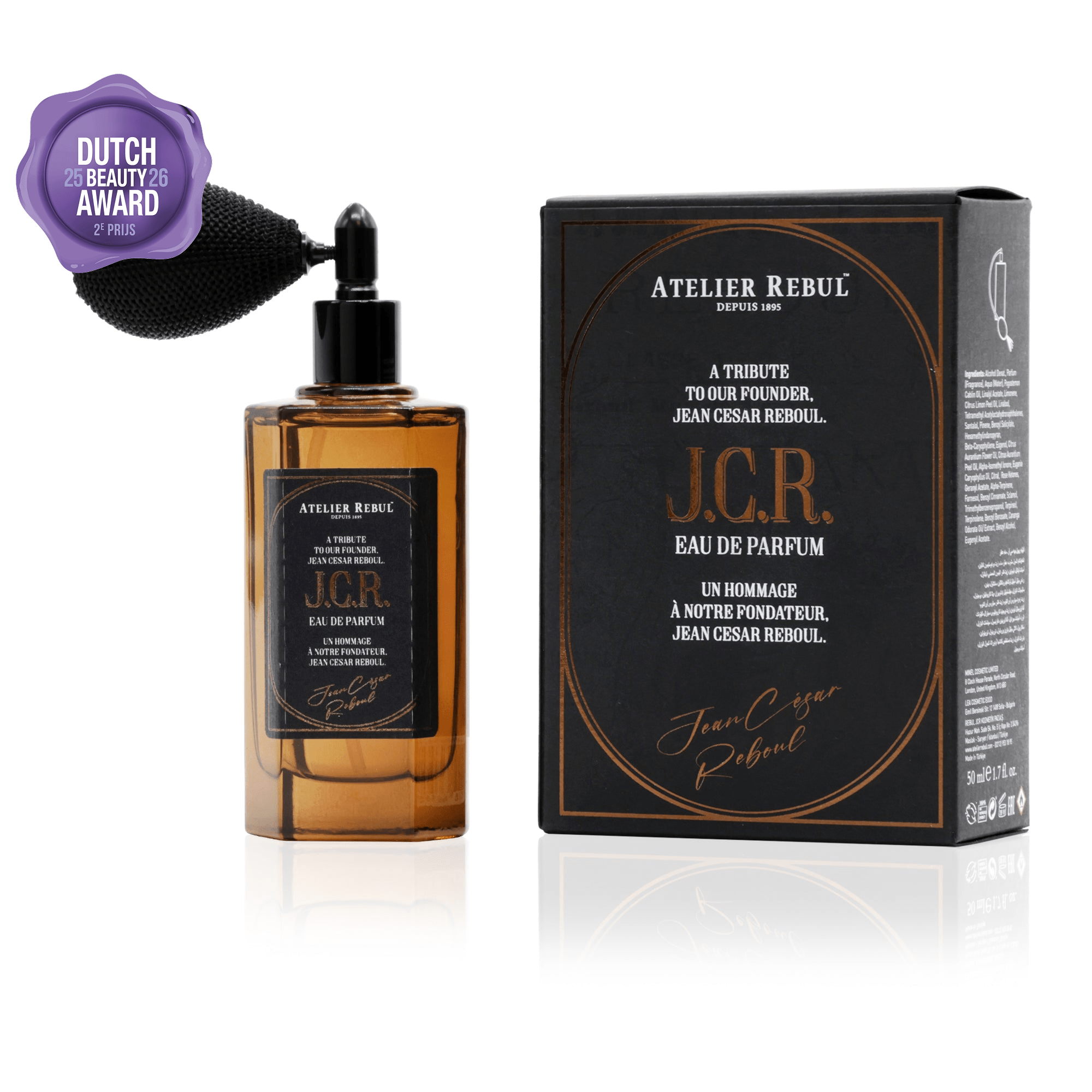 J.C.R. Eau de Parfum 50ml - Atelier Rebul