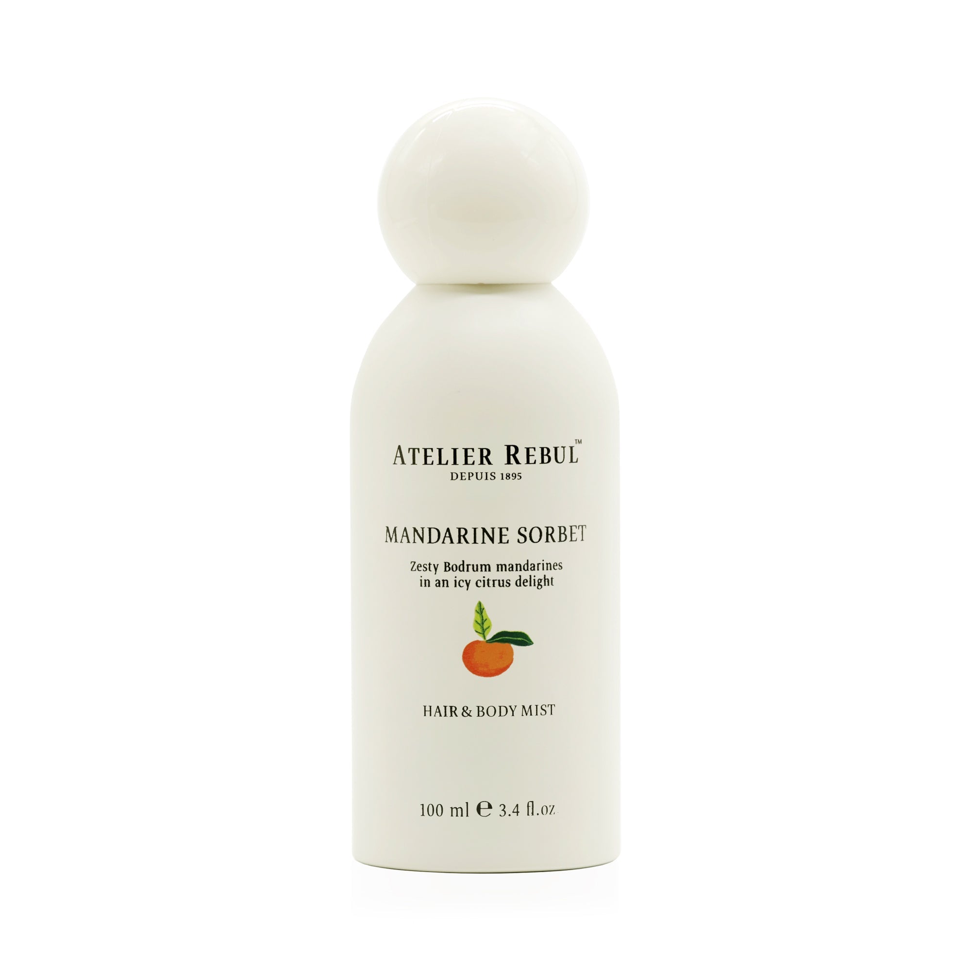 Mandarine Sorbet Hair & Body Mist 100ml - Atelier Rebul