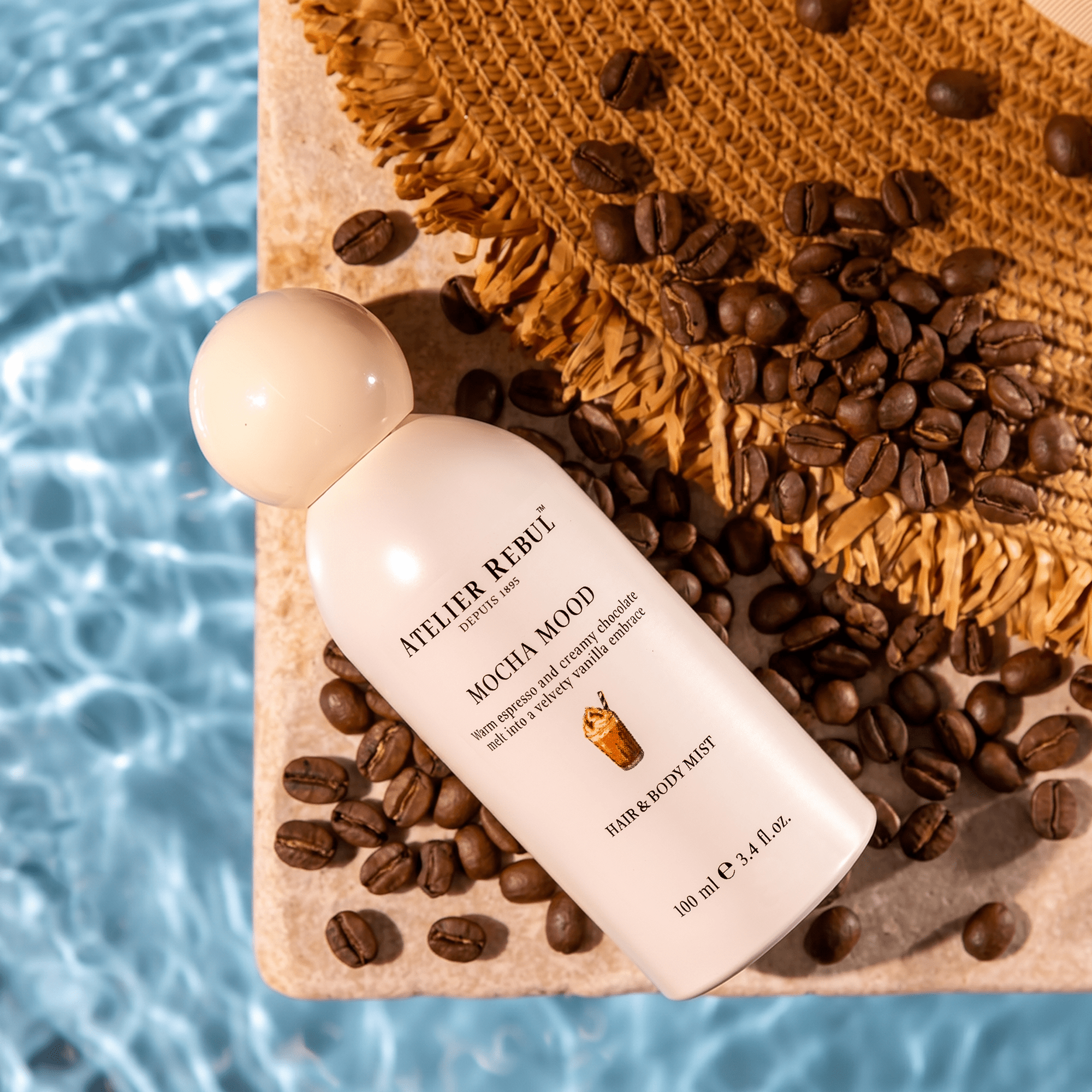 Mocha Mood Hair & Body Mist 100ml - Atelier Rebul