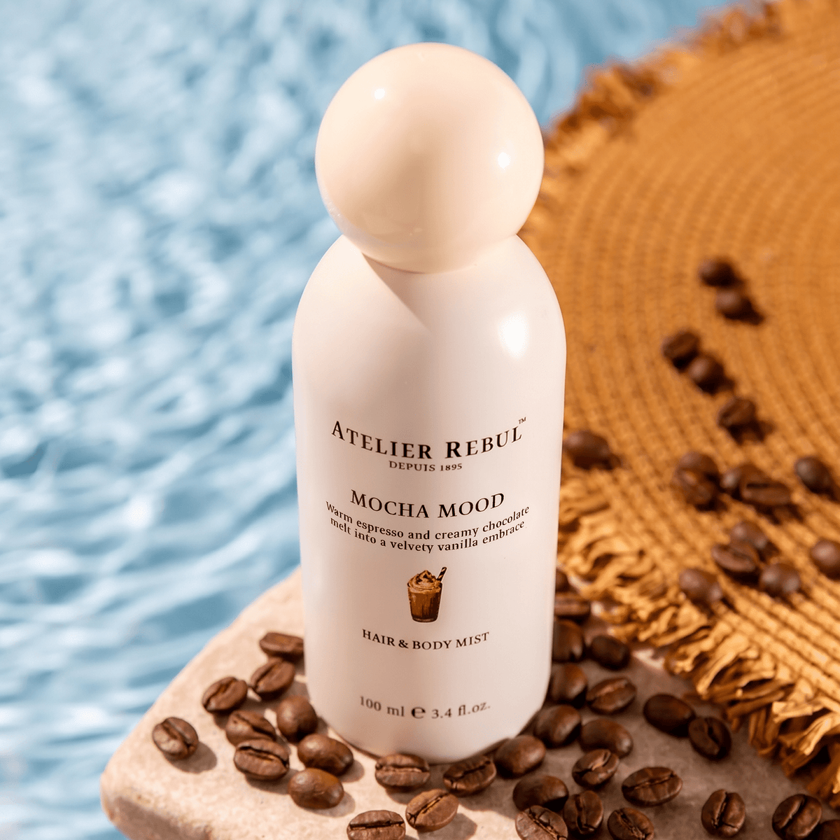 Mocha Mood Hair & Body Mist 100ml - Atelier Rebul