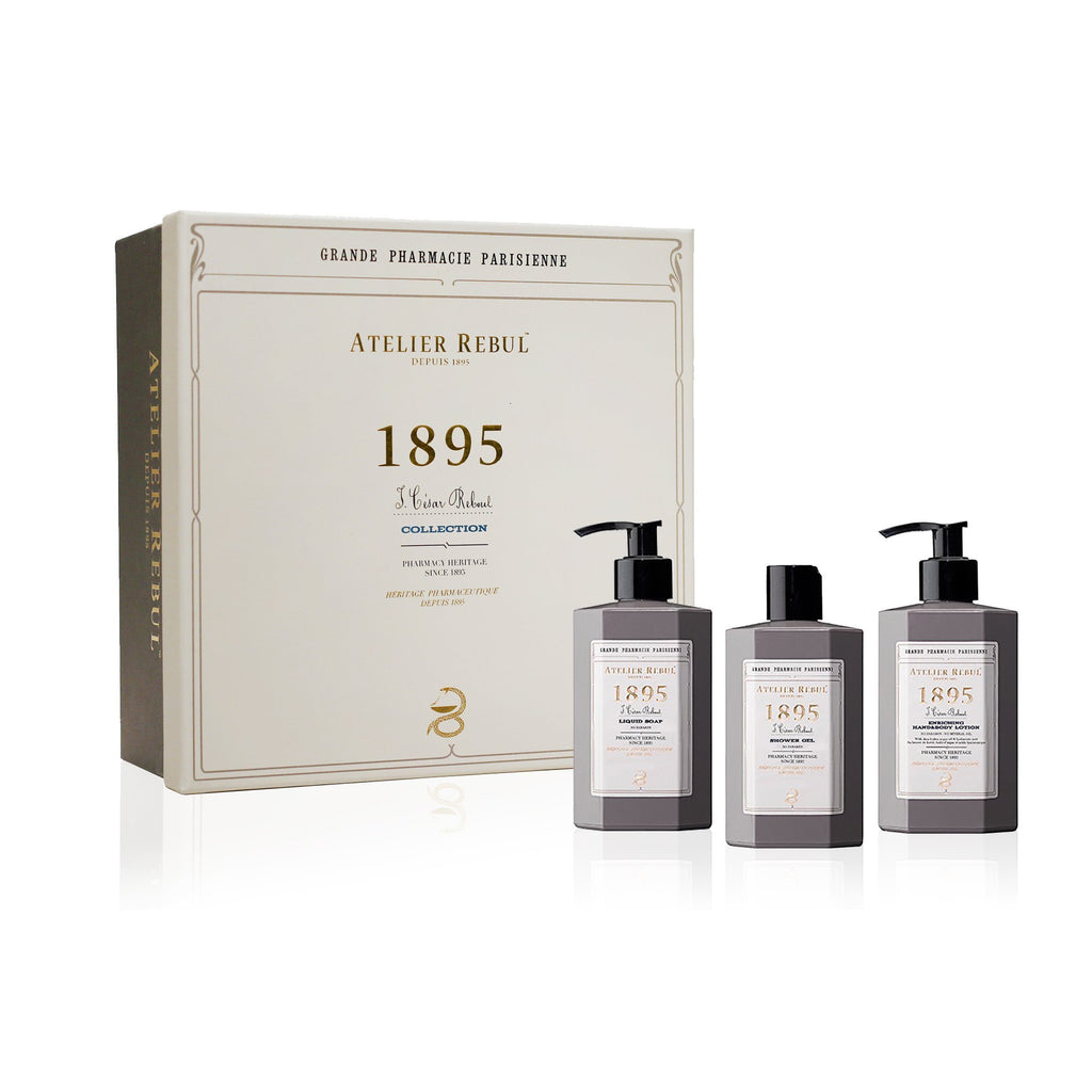 1895 Giftset with Liquid Soap, Shower Gel and Hand & Body Lotion - Atelier Rebul
